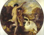 威廉埃蒂 - Female Bathers Surprised by a Swan